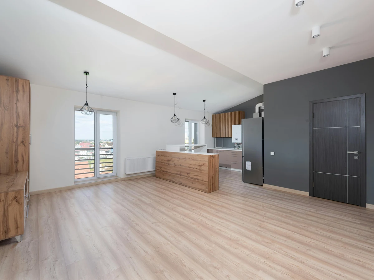 Interior painting services in Chesterfield - open plan living room by Chesterfield Decorators